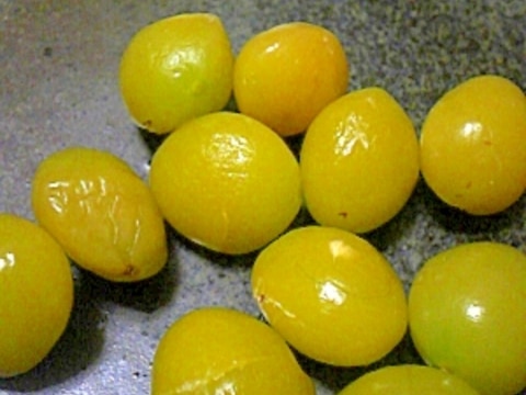 レンジで簡単~おつまみ ぎんなん~(殻むき)